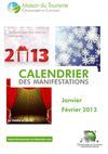 Calendrier des manifestations janvier et février 2013