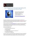 Copy Typing Services, Accurate Copy Typing with Formatting, Cost Effective Rate