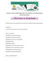 Cummins Diesel Engine M11 Plus Operation and Maintenance Factory Service Manual 