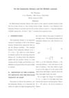 On the luminosity distance and the Hubble constant