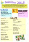 Agenda janvier 2013
