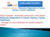 Research Aarkstore Molecular Diagnostics in Cancer Testing Cancer, Healthcare