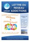 LETTRE DU RESEAU N°62 JANVIER 2013 ACTIONS LOIREADD