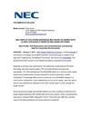  NEC DISPLAY SOLUTIONS ENHANCES MULTISYNC EA SERIES WITH 24-INCH LED-BACKLIT MONITOR INCLUDING IPS PANEL 