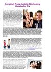 Why To Pay If You Can Signup To 100 Percent Free Internet Based Adult Dating Webpages?