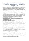 Sure Fire Tips to Making a Strong SEO Business Case
