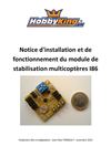 Notice d'installation et d'utilisation du module de stabilisation i86