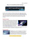 Why to Hire WordPress CMS Developer 