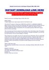 Honda Accord Service And Repair Manual 2008, 2009, 2010