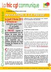COMMUNIQUE DE PRESSE BRANCHE PETROLE INVITATION POUR LE 2 FEVRIER 2012