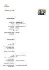 Curriculum Vitae Europa