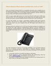 What is Business Phone System and How does work on VoIP?