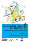 Formation des bénévoles 1er semestre 2013