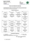 Fiche d'autorisation - Février 2013