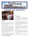 DECEMBER 2012 NEWSLETTER