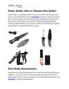 dive knife