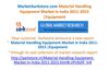 MarketAarkstore.com Material Handling Equipment Market in India 2011-2015 Equipment