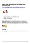Vitamix Create Recipe Book with Chef Michael Symon Instructional DVD