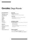 González, Diego - CV 2013