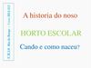 HORTO ESCOLAR