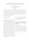 On the propagation of light in an expanding Universe