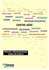 Axes Pédagogique 2012-2013 Centre Aéré CdC Gavray