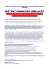 Lexus IS250 Workshop Service Repair Manual 2005-2013 (240MB, Searchable, Printable)