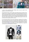 About Men’s Colored Clothing
