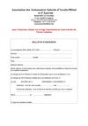 aasaa bulletin d'adhésion