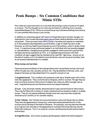 Penis Bumps - Six Common Conditions That Mimic STDs