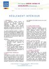 UR CSX PDL - REGLEMENT INTERIEUR FORMATIONS