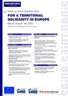 European forum of Seine-Saint-Denis : FOR A TERRITORIAL SOLIDARITY IN EUROPE