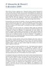 Année C : IIe dimanche de l'Avent