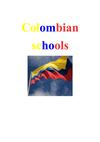 Colombian Schools 
