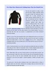 Few Must Have Motorcycle Clothing Items That You Should Own