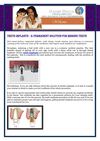 Teeth Implants - A Permanent Solution For Missing Teeth