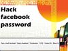 Hack facebook password