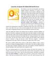 Learn How To Operate MS Outlook 2010 And MS Access