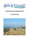 Recueil des actes administratifs - 4ème trimestre 2012