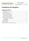 4º ESO. Matemáticas: Semejanza.