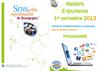Programme Ateliers Numériques 2013 - Office de Tourisme de Sens et du Sénonais