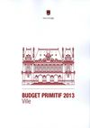 Budget Primitif ville de Neuilly-sur-Seine 2013