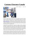 customs broker montreal
