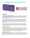 Sony Cyber-shot DSC-TX200V