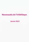 SELECTION JANVIER 2013