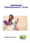 Bibliographie nouveautés romans jeunes - Hiver 2012-2013