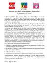 Journée de grève dans la Fonction Publique le 31 janvier 2013 : le changement, c'est l'action !