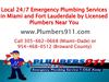 Local 24/7 Emergency Plumbing Services in Miami and Fort Lauderdale by Licensed Plumbers Near You 