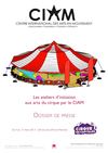 Dossier de presse Ateliers d'initiation aux arts du cirque CIAM Cité du Livre Aix en Provence