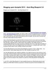 Blogging upon Autopilot 2012 Auto Blog Blueprint 3.0